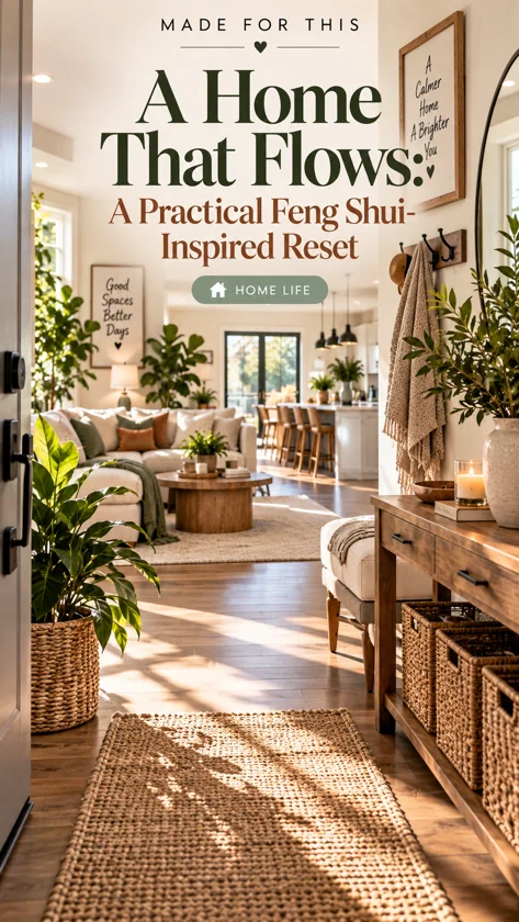 A Home That Flows: A Practical Feng Shui-Inspired Reset