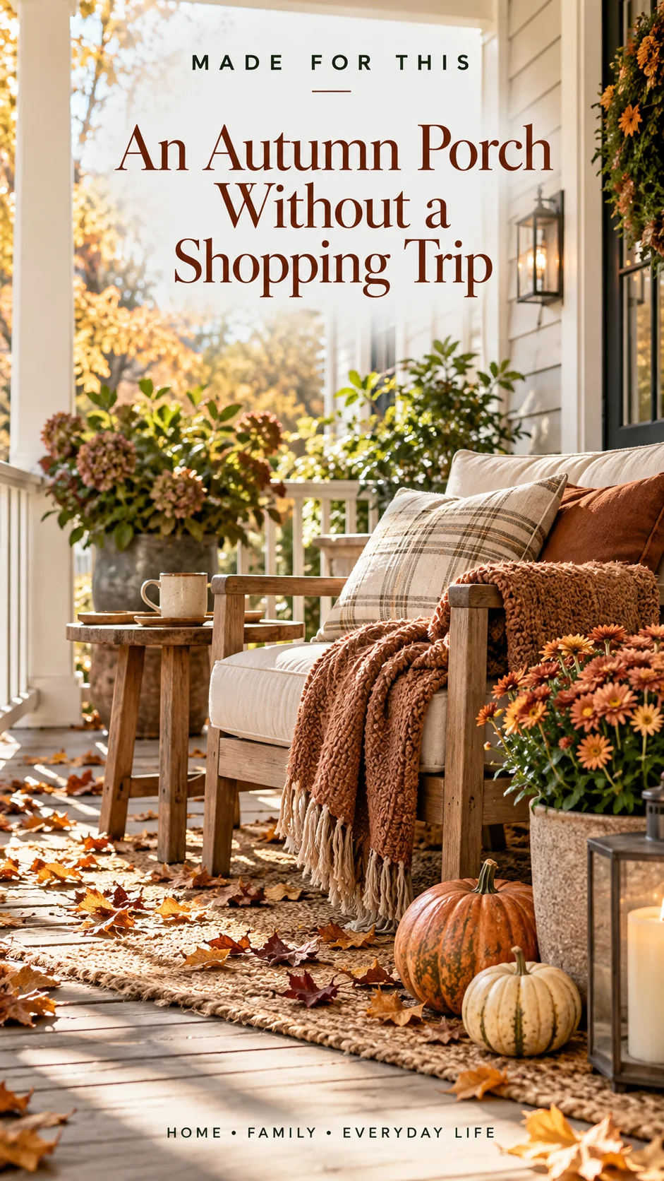 An Autumn Porch Without a Shopping Trip — original article cover