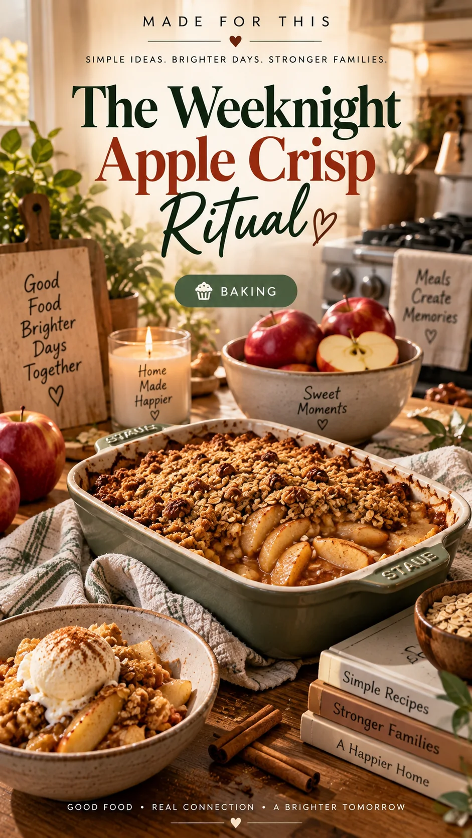 The Weeknight Apple Crisp Ritual — original article cover