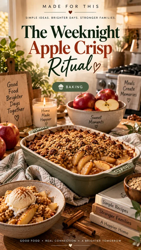 The Weeknight Apple Crisp Ritual