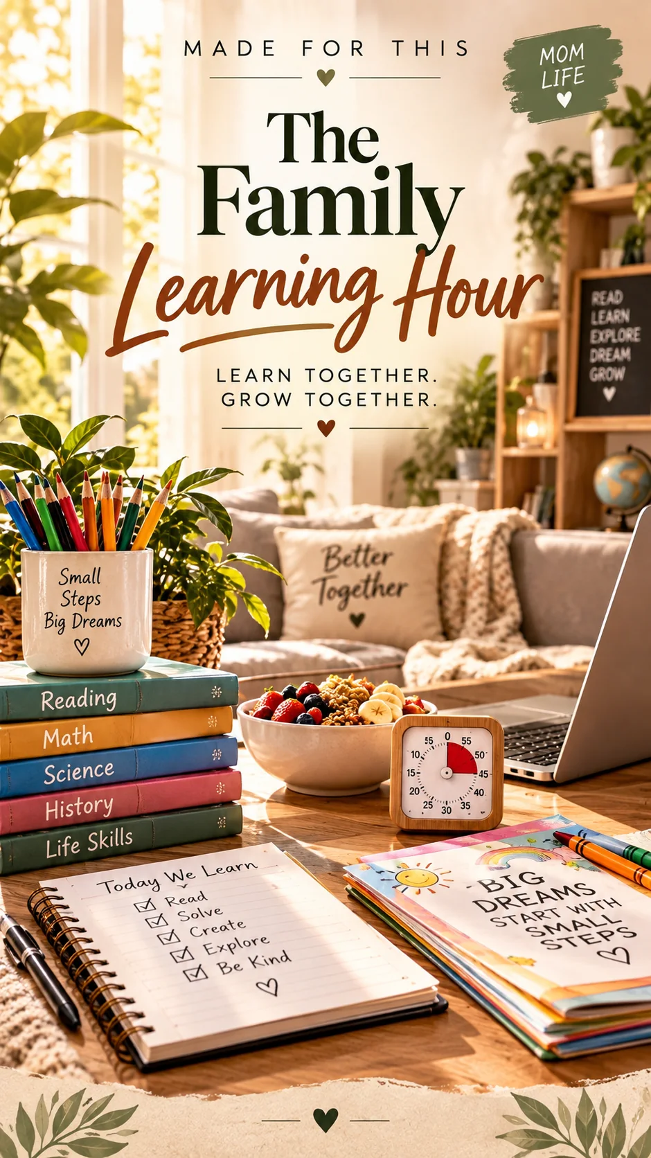 The Family Learning Hour — original article cover