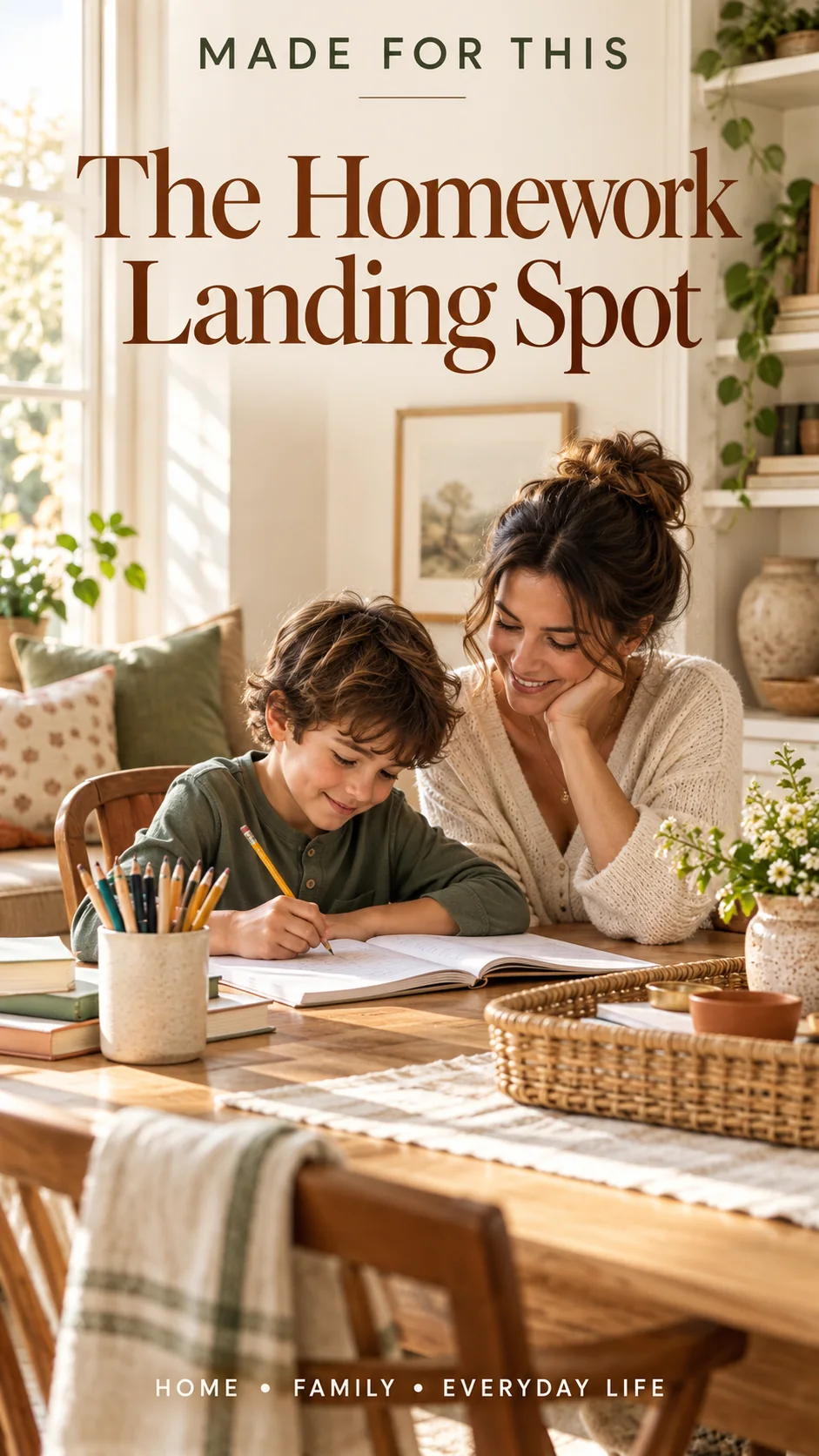 The Homework Landing Spot — original article cover