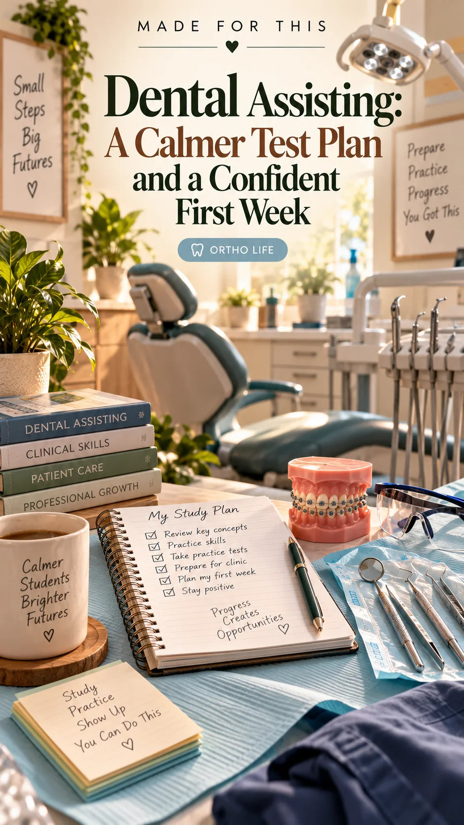 Dental Assisting: A Calmer Test Plan and a Confident First Week — original article cover
