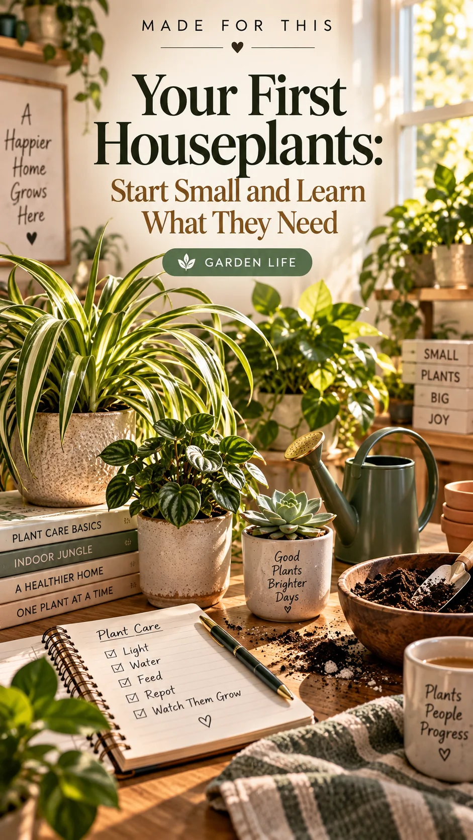 Your First Houseplants: Start Small and Learn What They Need — original article cover