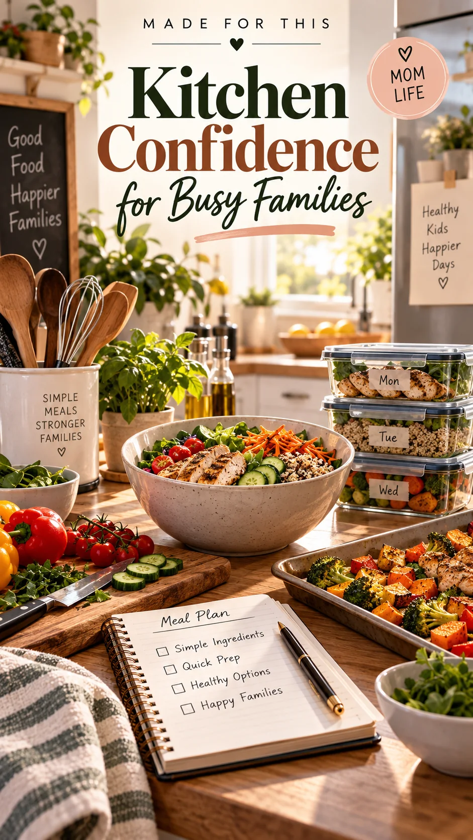 Kitchen Confidence for Busy Families — original article cover
