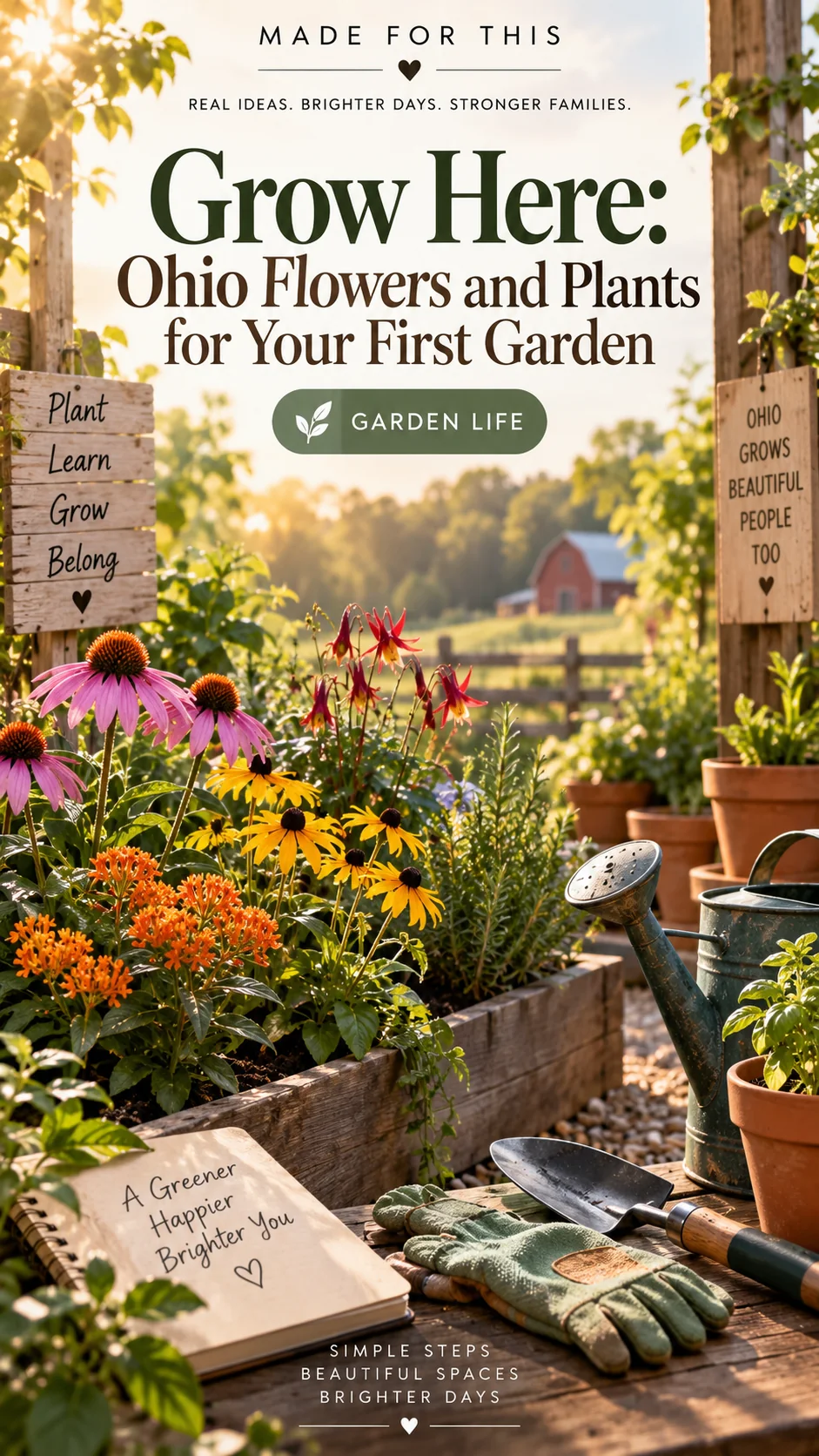 Grow Here: Ohio Flowers and Plants for Your First Garden — original article cover