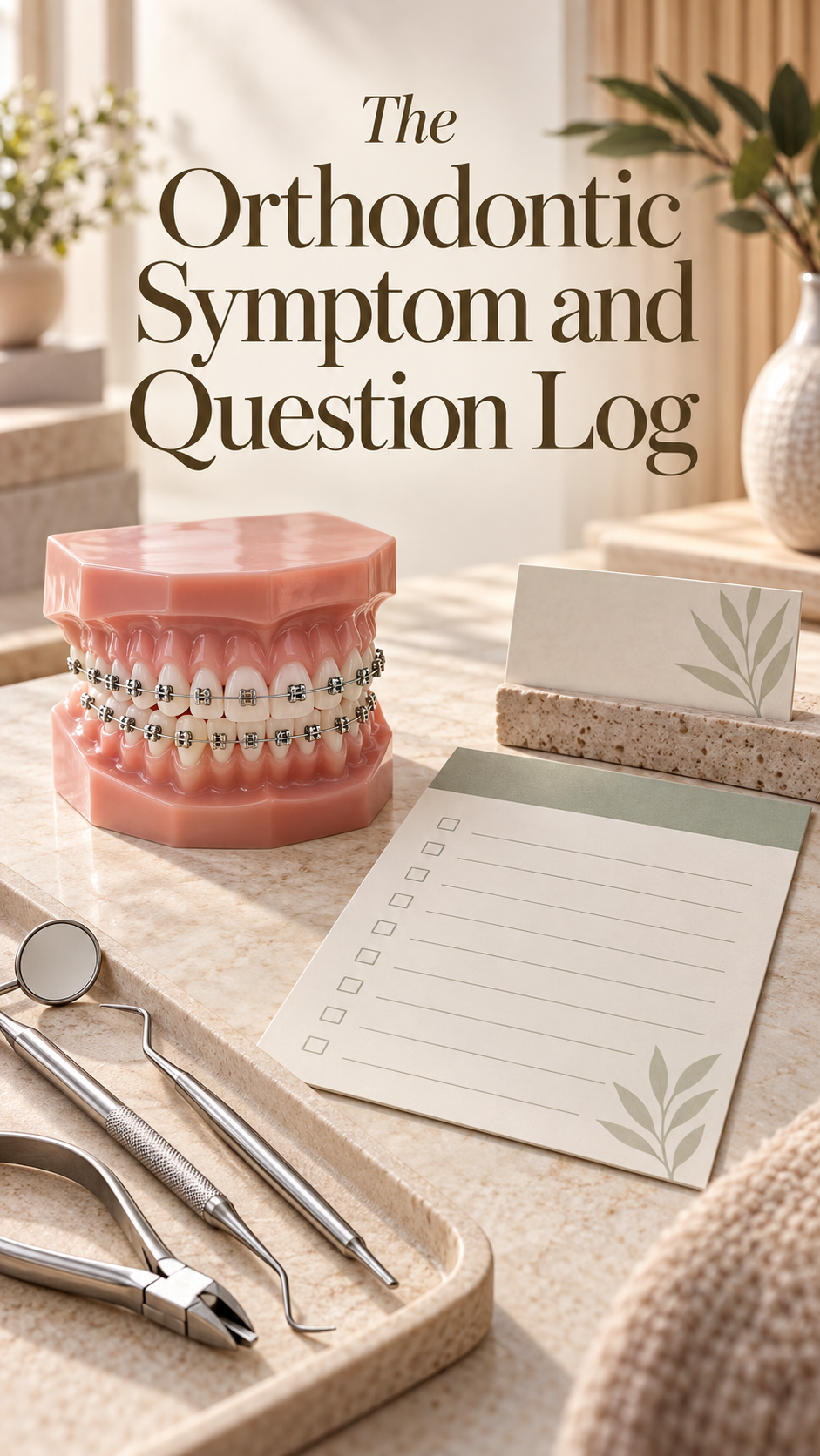 The Orthodontic Symptom and Question Log
