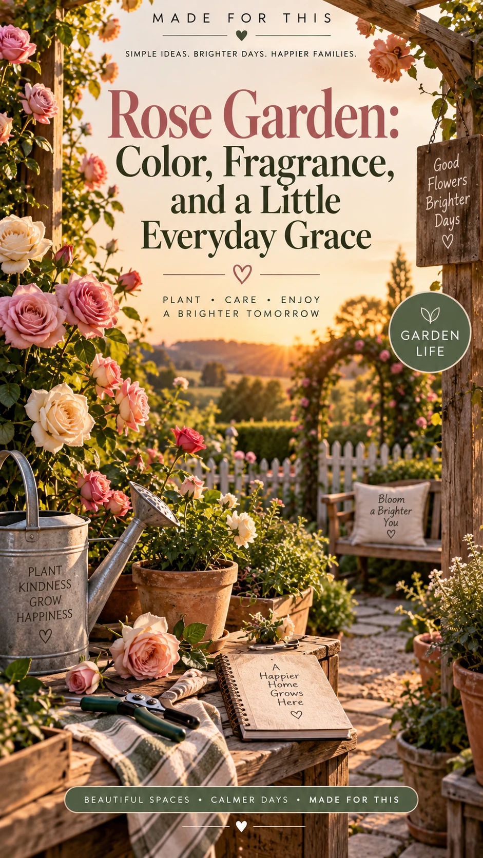 Rose Garden: Color, Fragrance, and a Little Everyday Grace