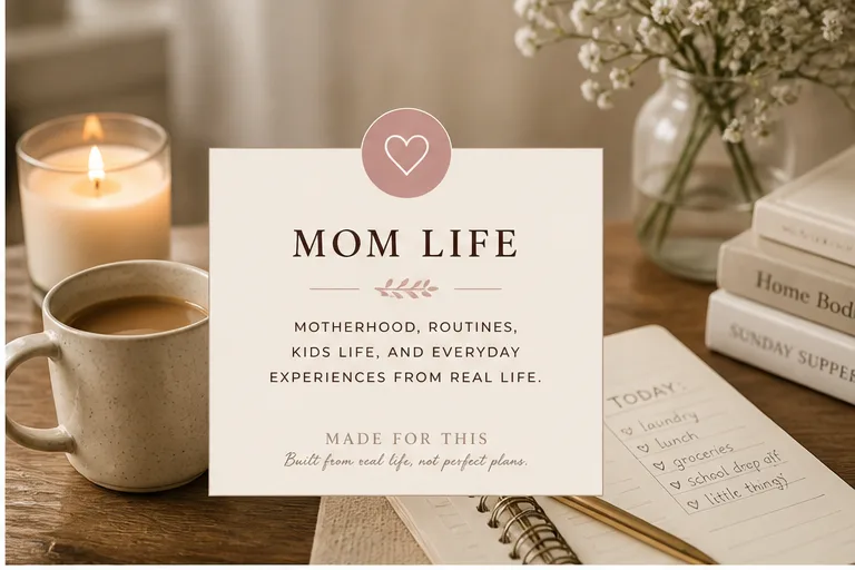 Planner and coffee for a calmer routine